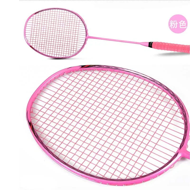 Indoor Outdoor Steel Badminton Racquet Set Battledore for Training