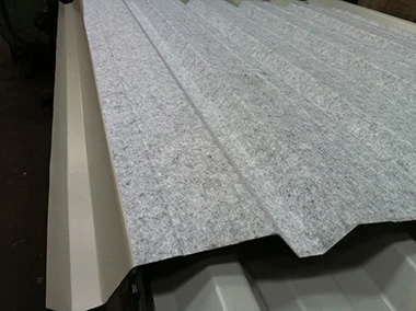 self adhesive backing grey white Anti condensation felt materials for roof sheets