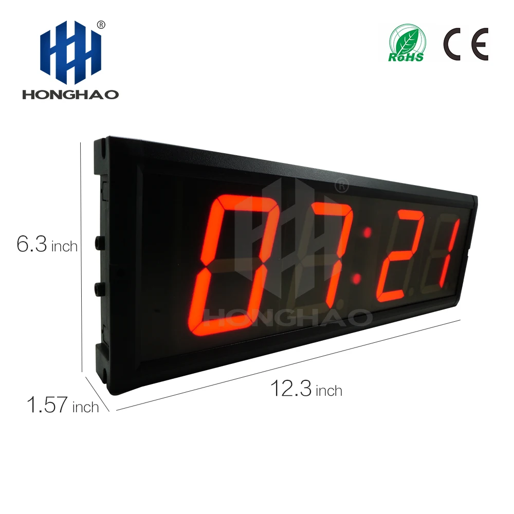 Hangzhou Hong hao factory price discount timer control digital wall clock remote control timer