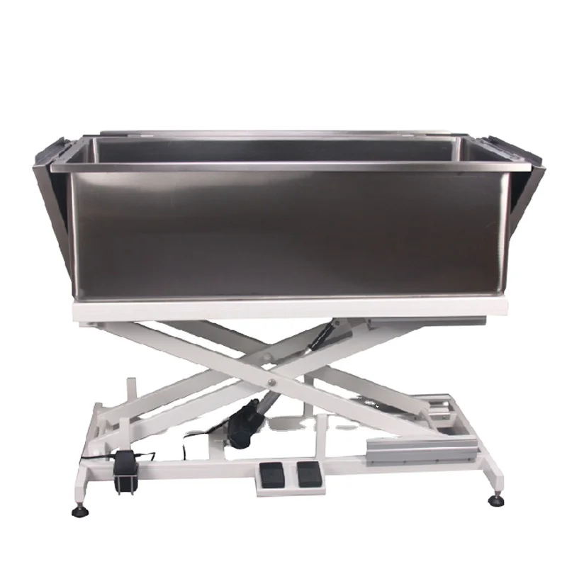 YSBTS-138E Medical galvanized walk-in Animal Cleaning tub Lifting Dog puppy