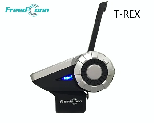 Freedconn новые шлем Bluetooth гарнитура T-REX для Группы Домофон 8 люди могут говорить в одно и то же время 1500 м Диапазон + L3