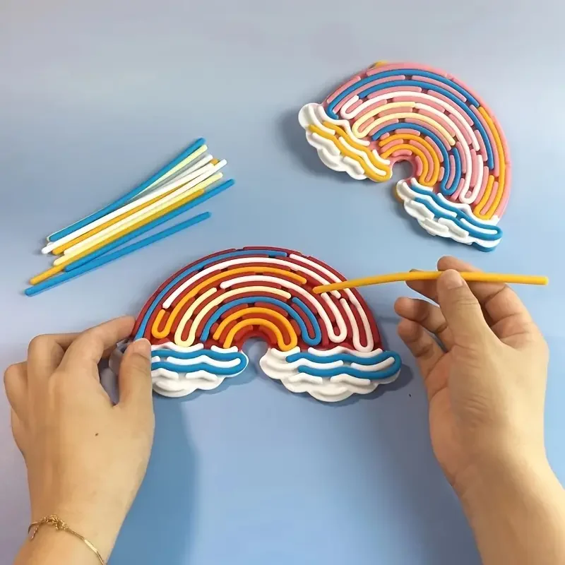 New Sensory Activity Board Adult Silicone Stress Relief Toy Twist Music Relief Tool For Autistic Patients