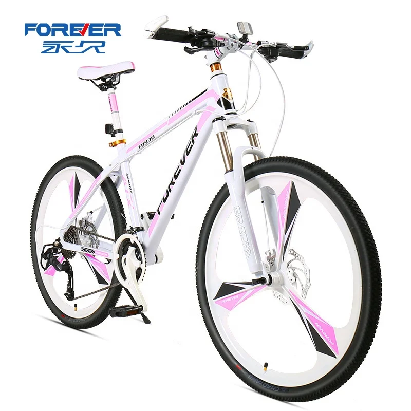 
FOREVER factory price bike Three Knife Wheel 26 inch 27 speed Aluminum alloy frame Off-road mountain bike for lady 