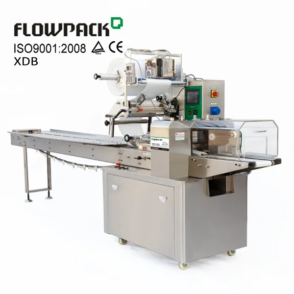 Horizontal Flow Package Diaper Pack Automatic Toilet Paper Packing Machine