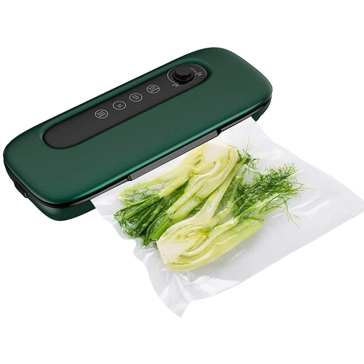 Dropshipping Kitchen Vacuum Packaging Machine Food Saver 110V 220V Vacuum House Food Seale Including 10pcs Bags Container