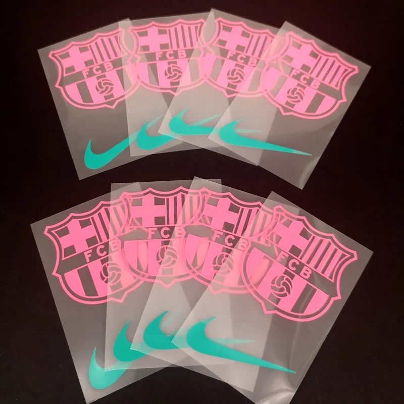 3D Silicone Sticker Raised  Printing Logo Sports Transfers Print Rubber Heat Transfer Patches