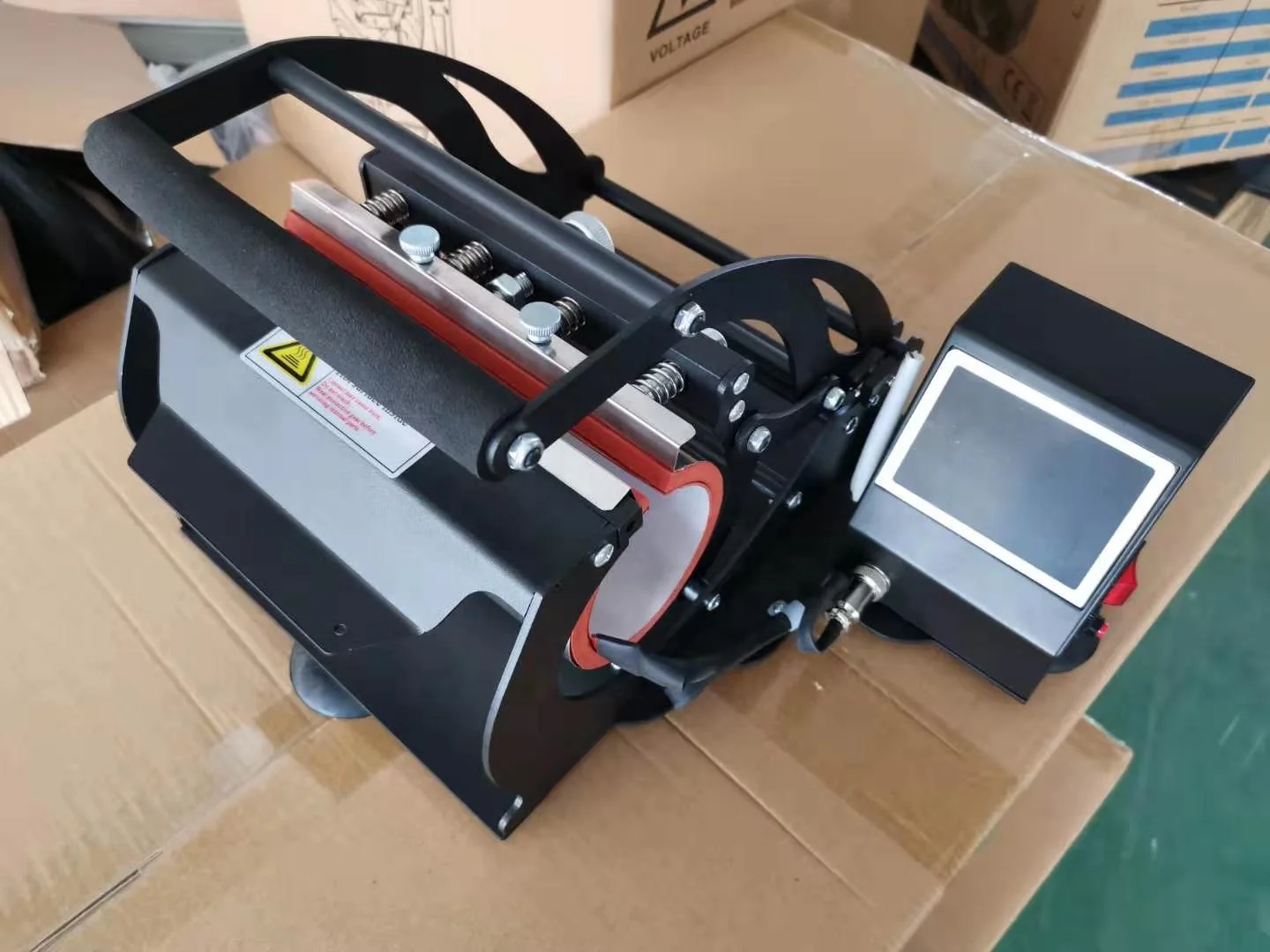 22OV New heat press machine Touch Screen Mug Bottle  Printing Machine