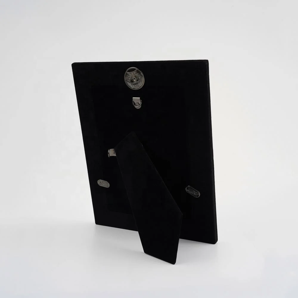 Simple Silver Plated Metal Photo Frame For Wedding Family Picture