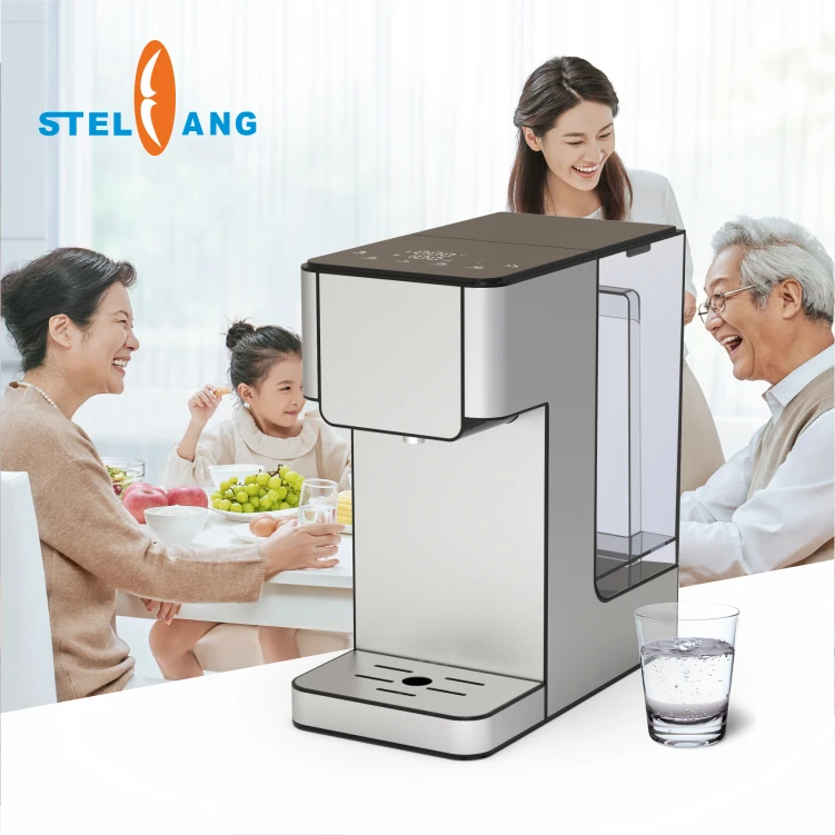 Instant water heater water dispenser hot cold warm coffee machine with milk dispenser