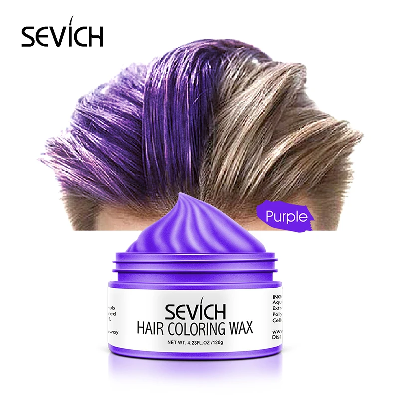 Hair Dye Color Oem Private Label Salon Professional Styling Cream Men Organic Ammonium Free Temporary Hair Color Wax