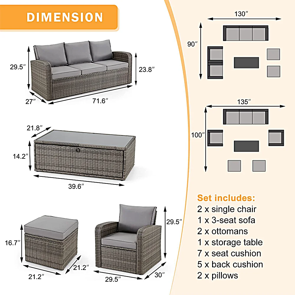 nordic synthetic rattan wicker rattan sofa garden outdoor furniture rattan set conversation set outdoor modern garden furniture