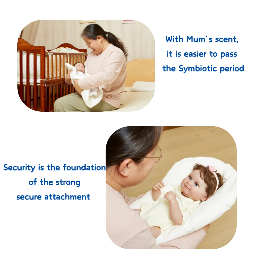 Tapettino Montessori Quilted Mothering Nursery Products Newborn Baby Gift Set Oval Mat Security Mattress Pillow Bedding