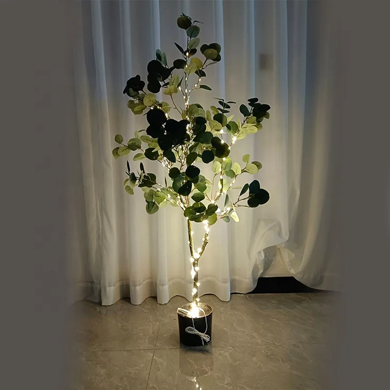 Outdoor Led Oliver Palm Tree  Projection Light   Olive Tree  for Outside Led Artificial Ficus Tree with Lights