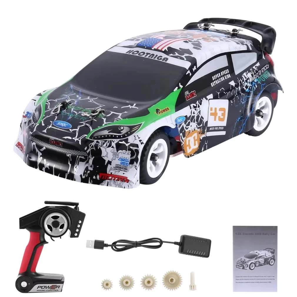 1/28 Remote Control Toys Metal Aluminium Chassis 4wd Drift Wltoys K989 Rc Car