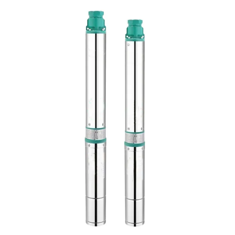 One piece of 4-inch 220V/110V high-pressure submersible pump 6 impeller 36m head small deep well pump