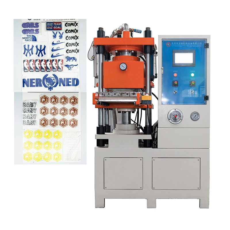 Vacuum vulcanizing machine for reflective logo stereo letters mold transfer label making