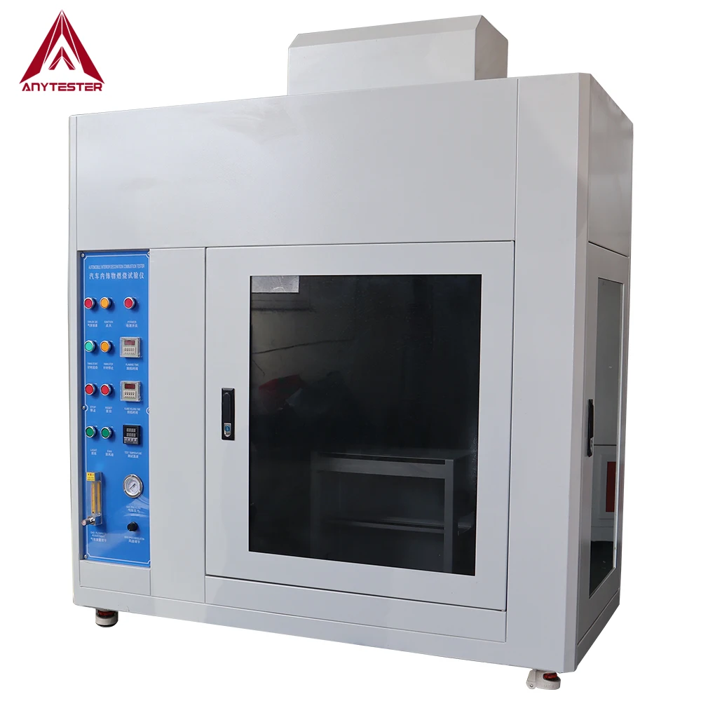 ISO379 & ASTMD5132 Automotive Interior Flammability Tester With Keyboard Control