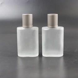 PT095 30ML Wholesale Frosted Square Gio Glass Refill Empty Perfume Atomizer Spray Bottle