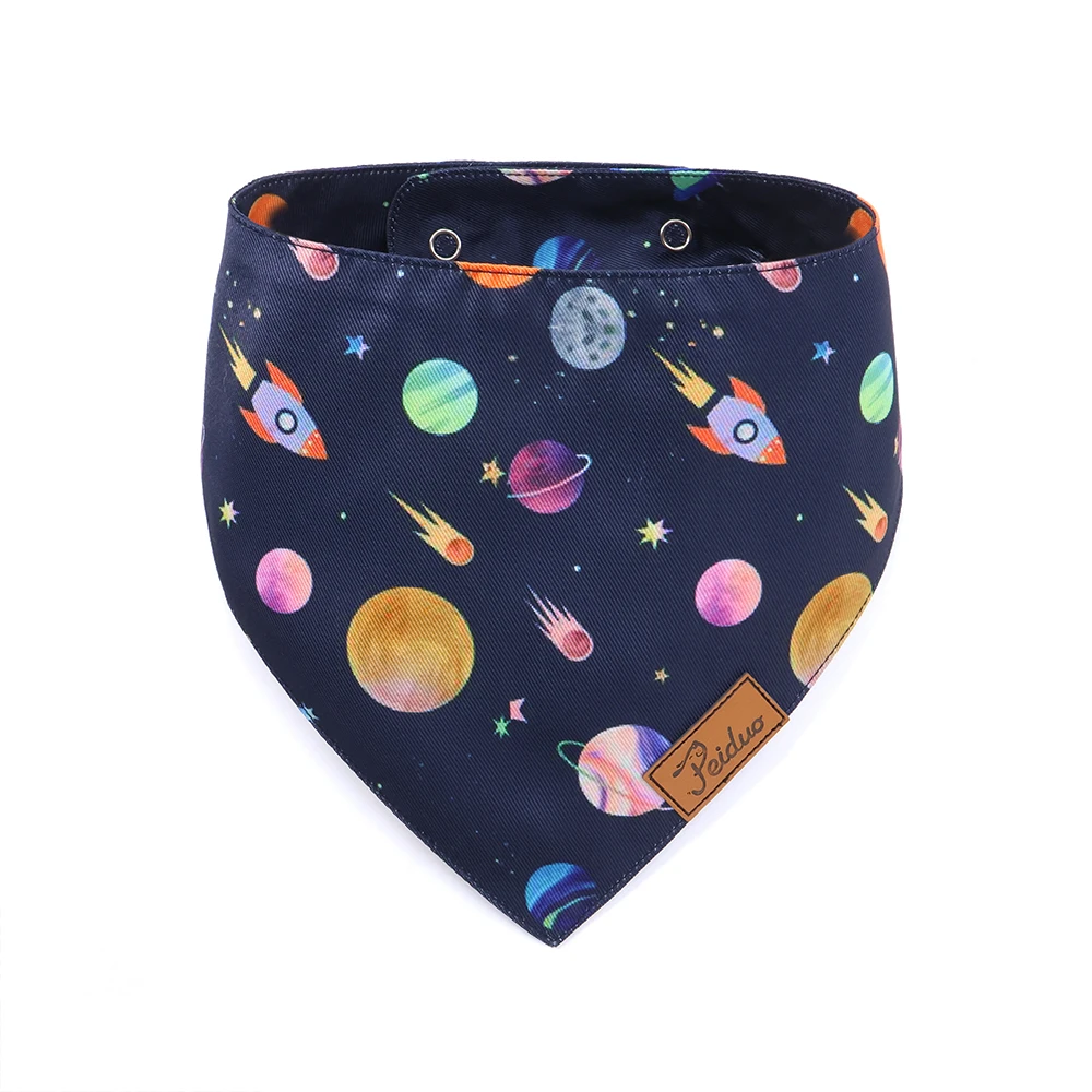 Fast Delivery Halloween Style Design Lovely Holiday festival celebration Dog bandanas scarf Cloth