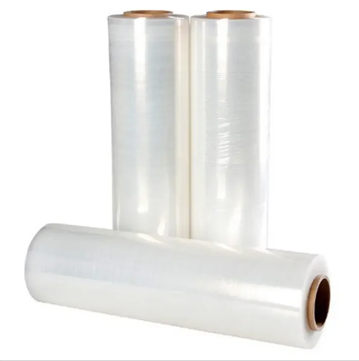 Fast Delivery Black Color Wrapping Packing Power Stretch Film Lldpe Pallet Stretch Film For Machine Use