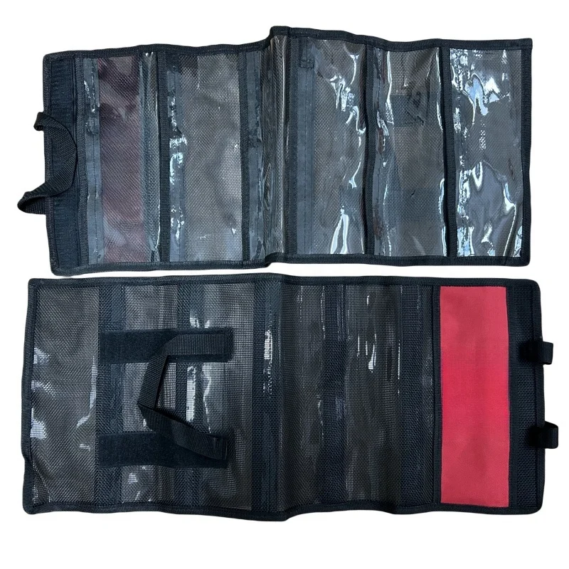 Yousya Metal Jig Rolling Carry Mesh Bag Hot Sale 6 Pockets PVC Fishing Backpacks Fishing Bait 3600 Plano Tackle Box Minnow Bags