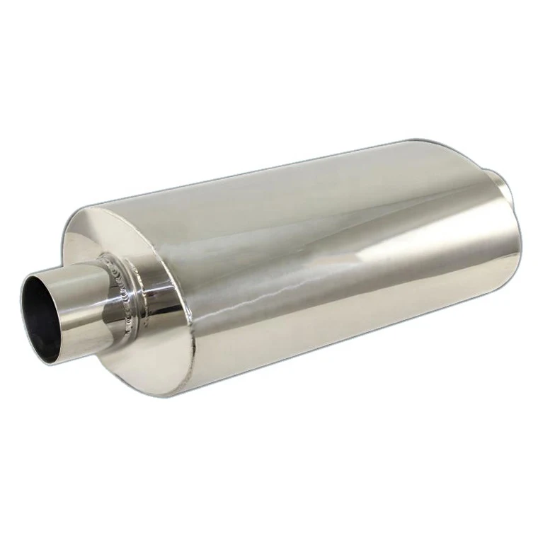 T304 stainless steel exhaust universal muffler for car