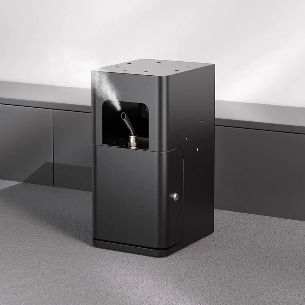 Металлический мини-вентилятор SCENTA с логотипом на заказ, умные аромадиффузоры с большим покрытием, Электрический очиститель воздуха с Bluetooth и эфирным маслом