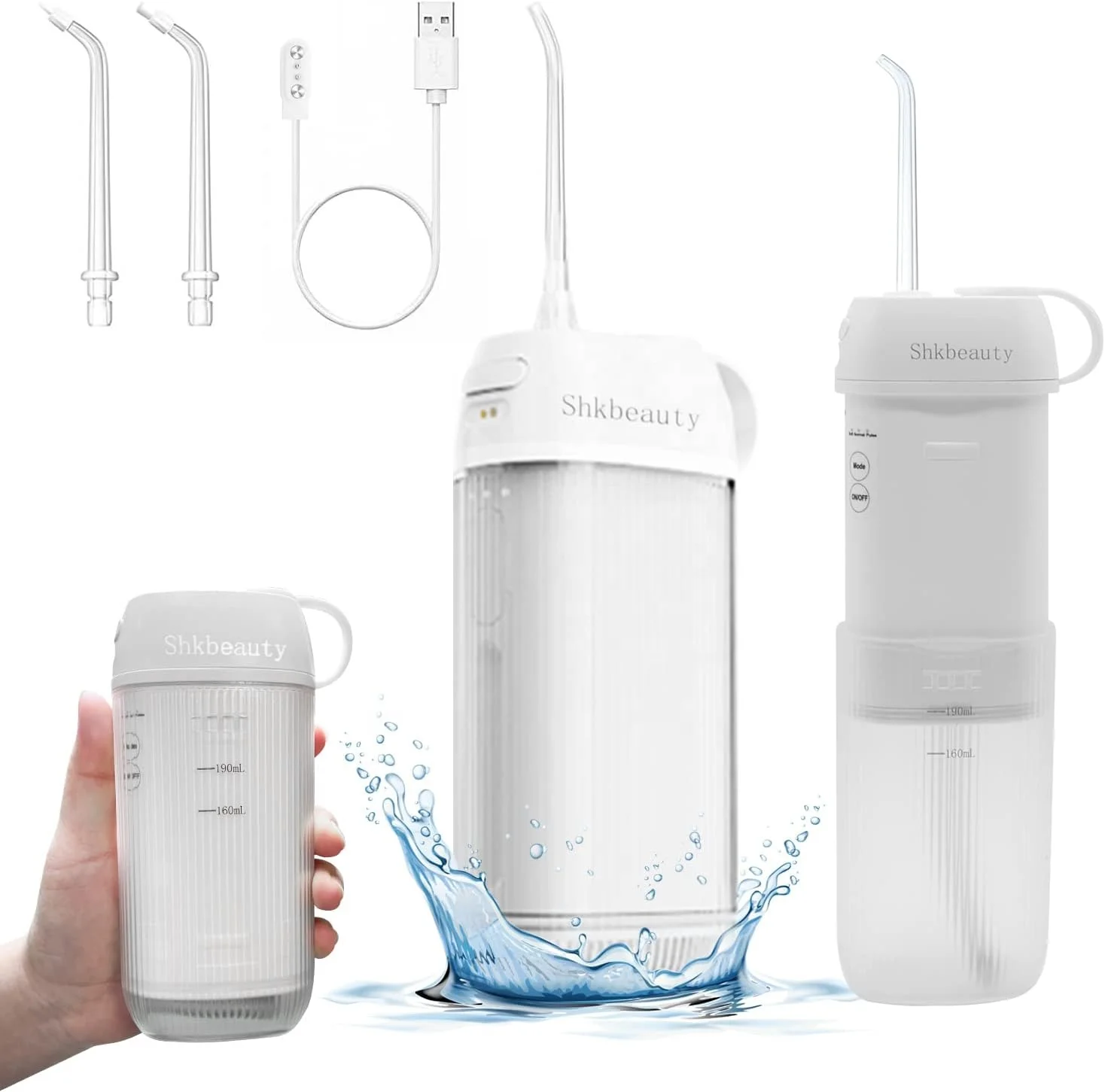 OEM/ODM Water Dental Flosser Oral Care Irrigator Dental Flosser Irrigator Water Flosser for Tooth Cleaning