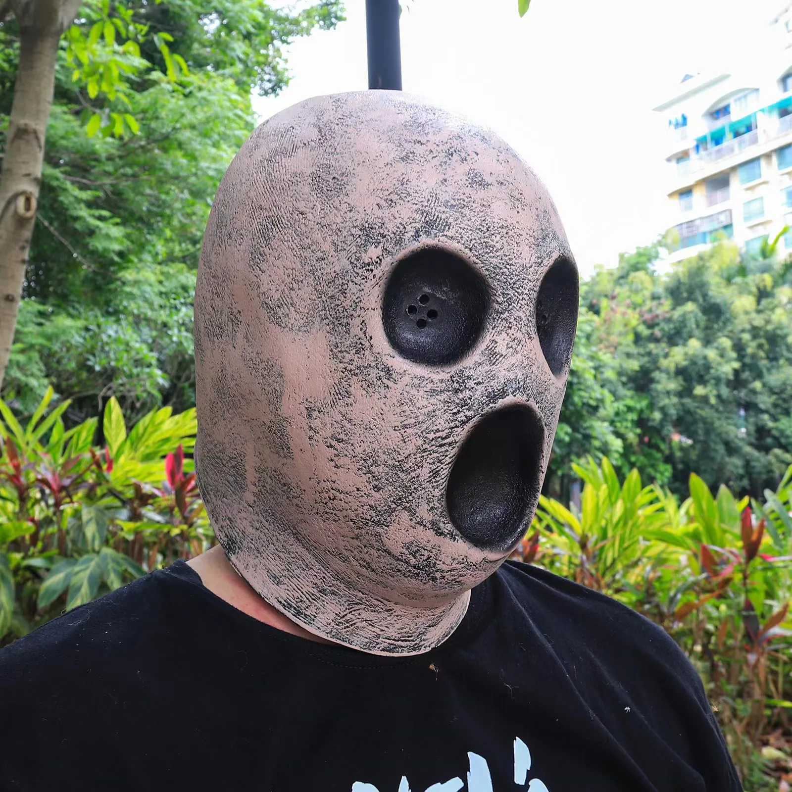 Halloween Hatex маска Аксессуары для Хэллоуин Вечеринка платье убийца косплей реквизит