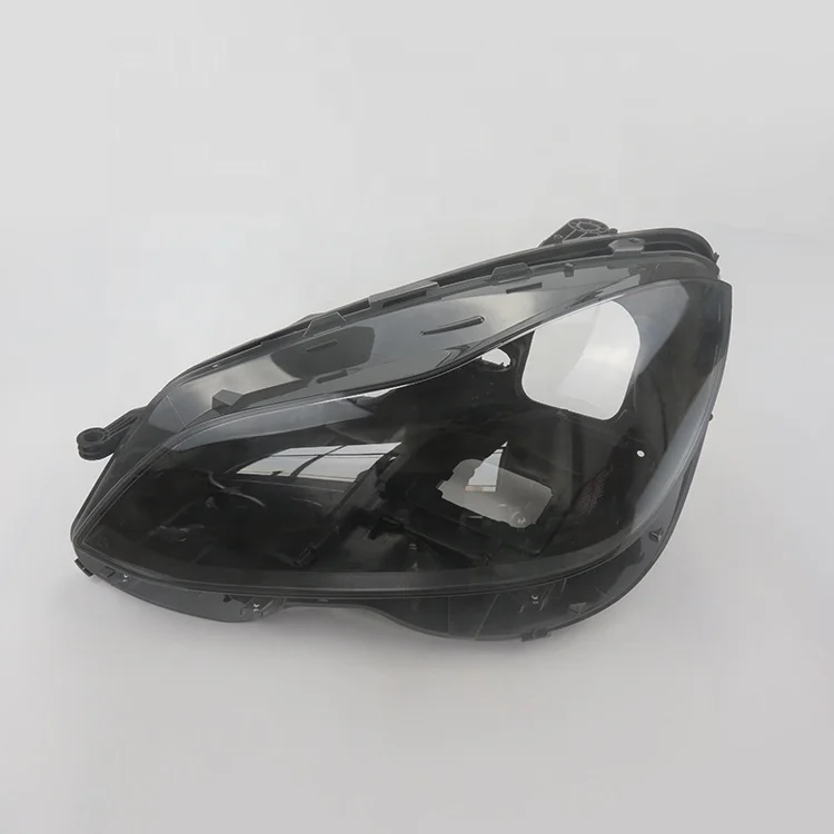 E-CLASS E200 E260 E300 новый стиль черный прозрачный фар крышка объектива для W212 14-16 лет