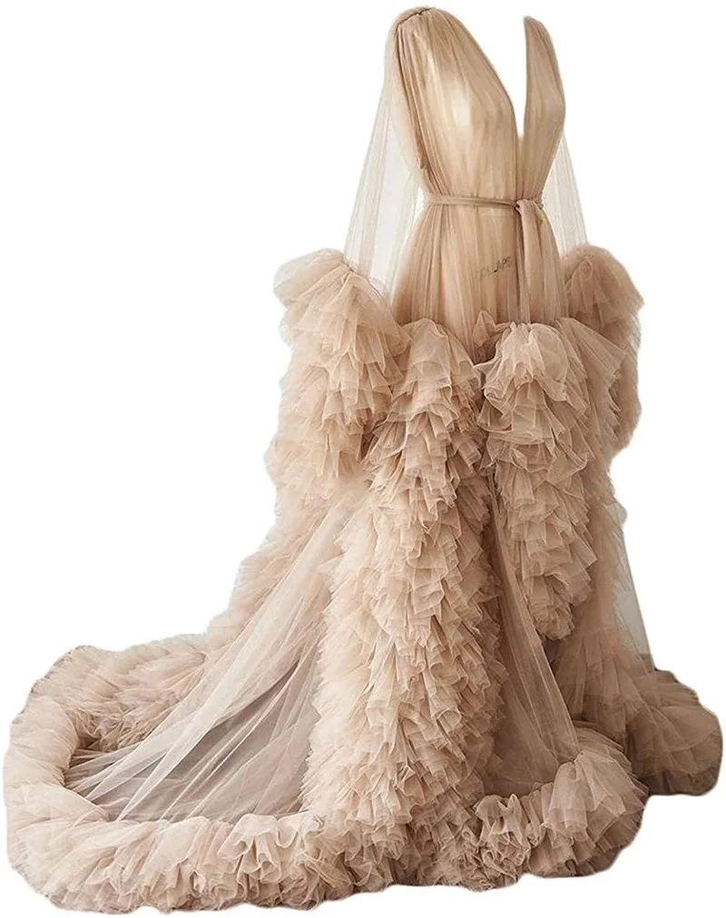 Thin mesh maternity wear  photo shoot long skirt  studio clothing  sexy high-end catwalk maternity wear