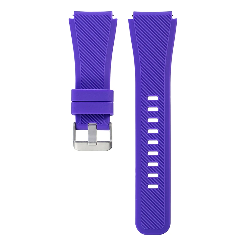 Silicone Bracelet 22mm 20mm 46mm Rubber Strap Watch Band For Samsung Gear S3 for Frontier Classic Design Colors Straps