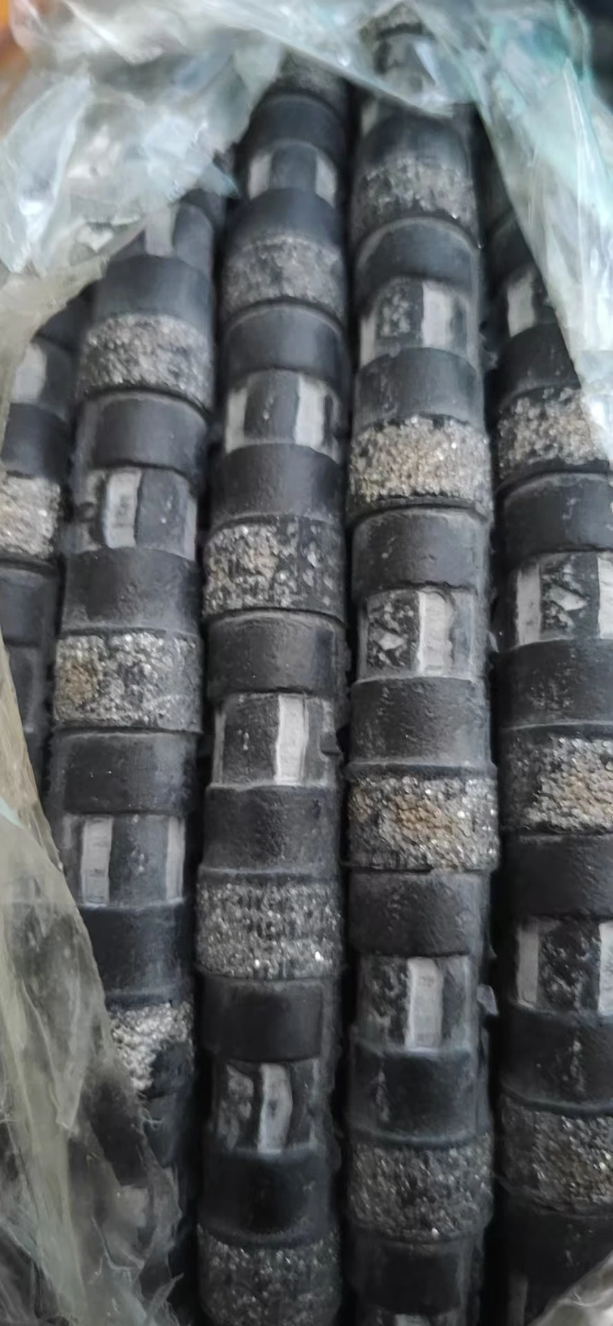 High Efficiency Vacuum Brazed Diamond Saw Wire Cutting Heavy Reinforced Concrete/Metal/Steel/ Zinc/Shipwreck