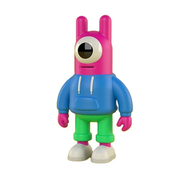 Manufacturer Small Order Custom POP Piggy Bank Plastic Toy Anime Figure Action Figure Vinyl Art Design Toys