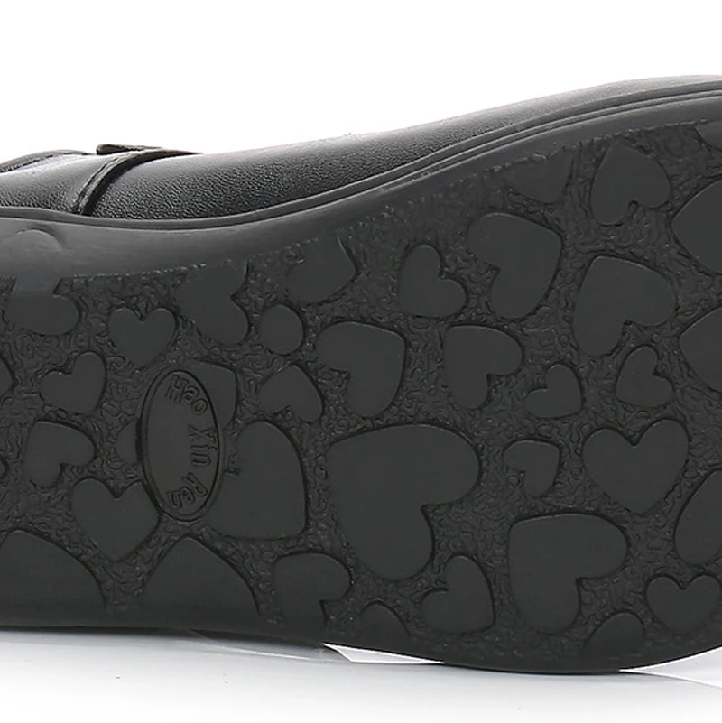 LZH Girls party Leather Shoes White Children Performance Shoes Big Girl School Shoe