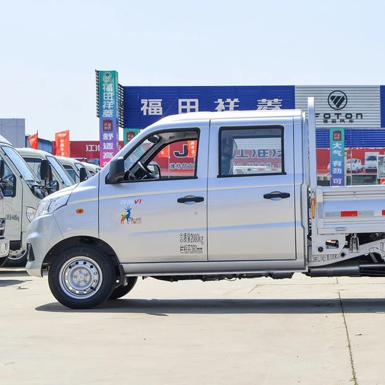 Заводская оптовая цена дешевый бензиновый грузовой автомобиль Foton Xiangling V1 с 1 3л 90hp плоский мини-грузовик