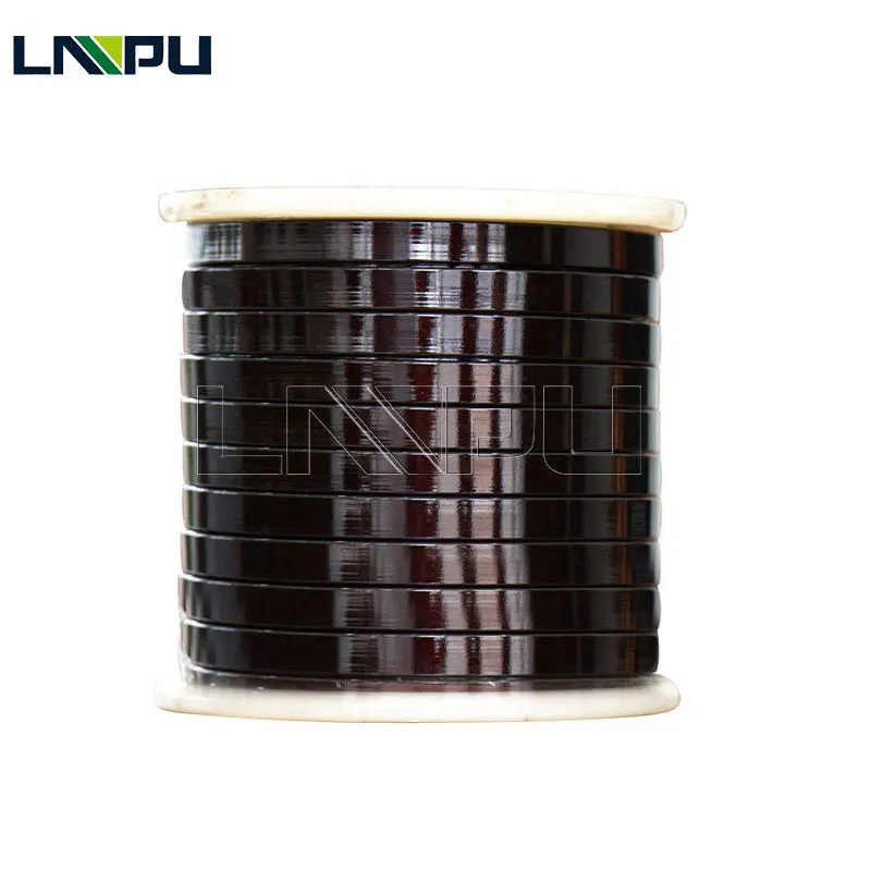 Rectangular Aluminum Wire 10mm wide and 3mm thick to build a coil Enamelled Aluminium Winding Wire