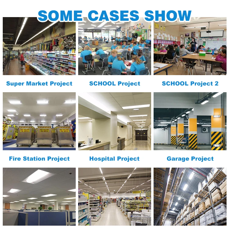 High Brightness Office Hospital Recessed Mounted Troffer Lighting 24w 36w 42w 50w 2x4 Led Panel Light