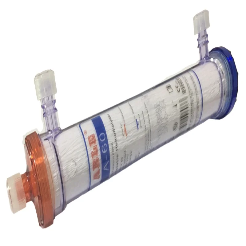 
Low Price High Flux Hemodialysis Blood Dialyzer dialysis Filter hemodialyzer 