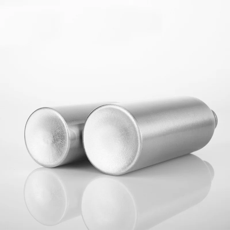 30ml 50ml 100ml 200ml 250ml 500ml wholesale aluminum bottle with aluminum screw cap