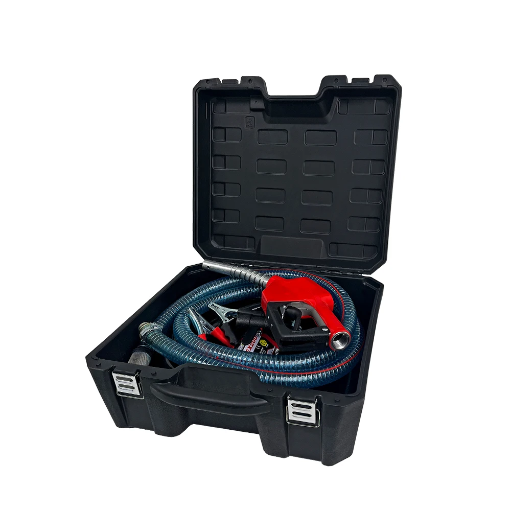 DC 12/24 Volt Electric Mobile Portable Mini Fuel Diesel Transfer Pump Kit For Refeulling Diesel