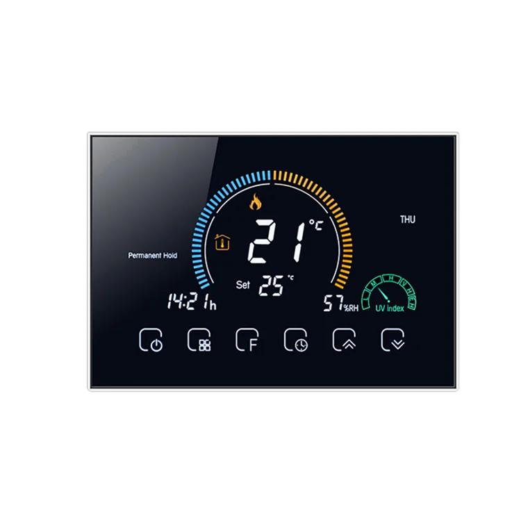 Heating floor thermostat temperature controller for underfloor heating cable