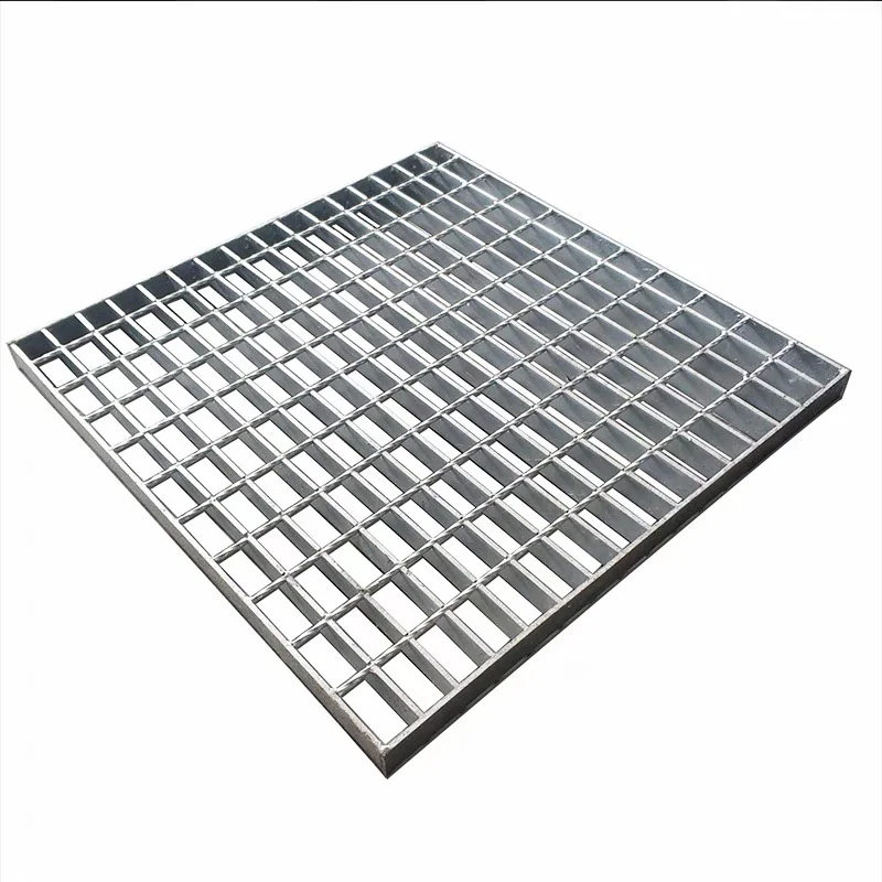 High Quality Customizable Galvanized Metal Grid Plate Steel Grating For Building Gutters Drains Floors
