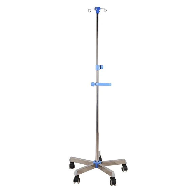 Best-selling Medical IV Pole Stand Adjustable Infusion Stand Convenient and Durable Drip Stand