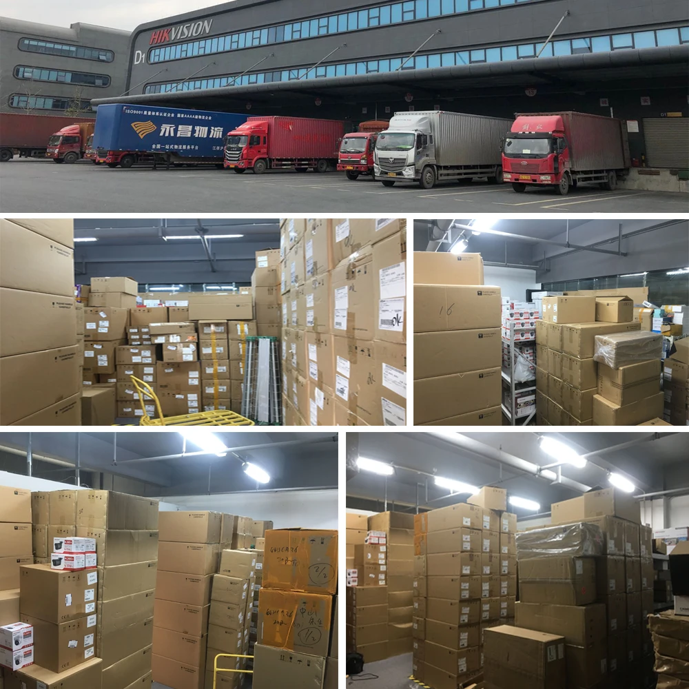 Original Hik 8CH  Plug&Play POE NVR Kit System 7608NI-I2/8P X1 2CD2063G0-I