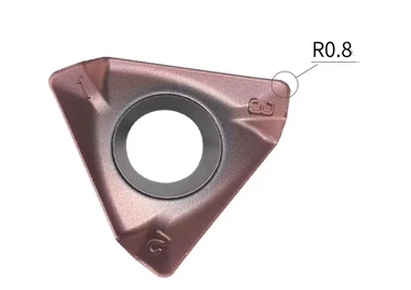 3PKT100404R-ML треугольная вращающая вставка из карбида вольфрама нержавеющей стали вставки