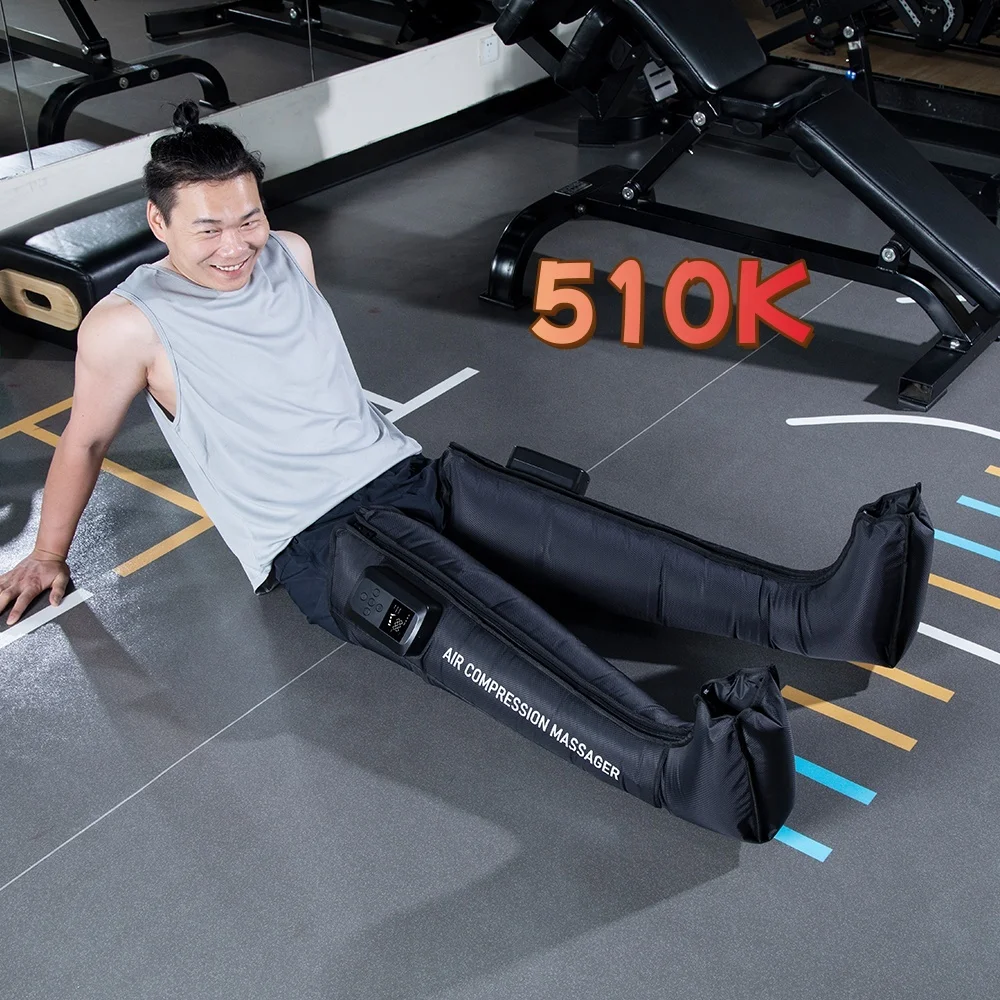 Factory Price 510K 8 Levels Intensity Compression Machine Recovery Boots Air Compression Wireless Air Compression Massager