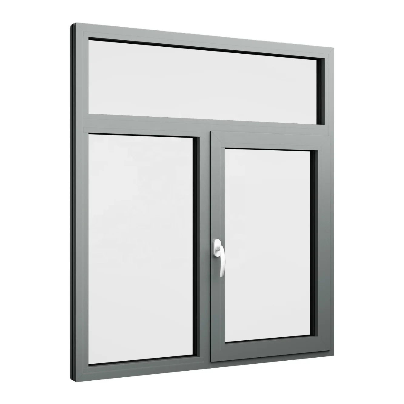 Minglei Window High Quality  Windows Tempered Glass Window Tilt and Turn Aluminium Windows