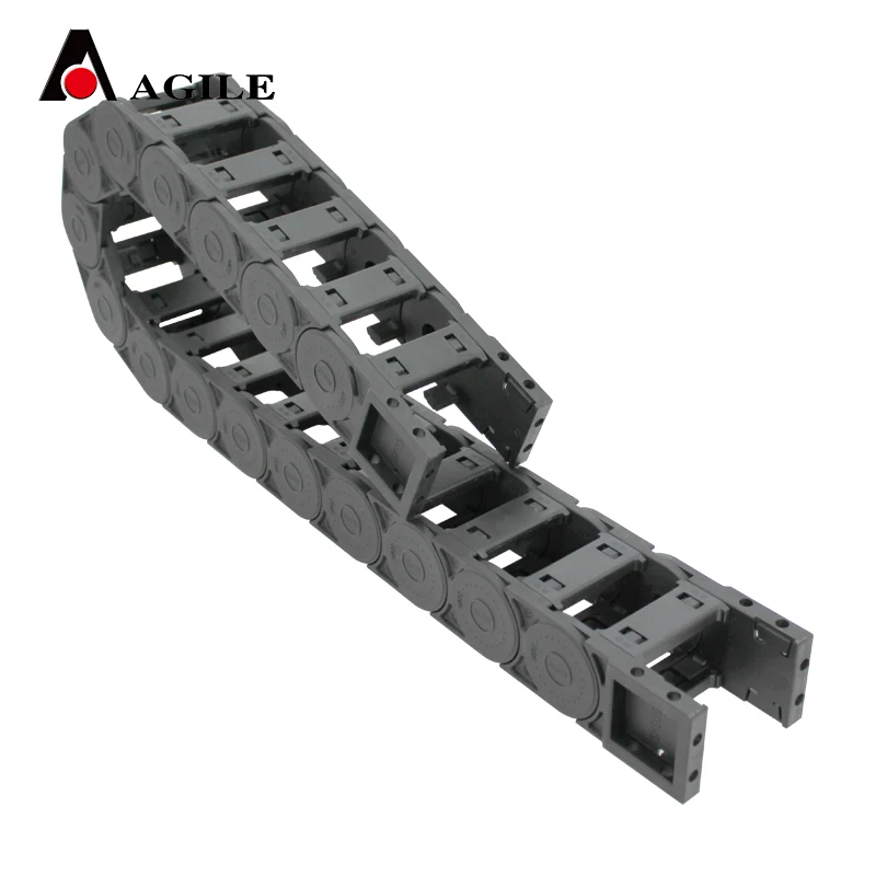 35*62 mm SK open type reinforced PA6 nylon flexible cable carrier