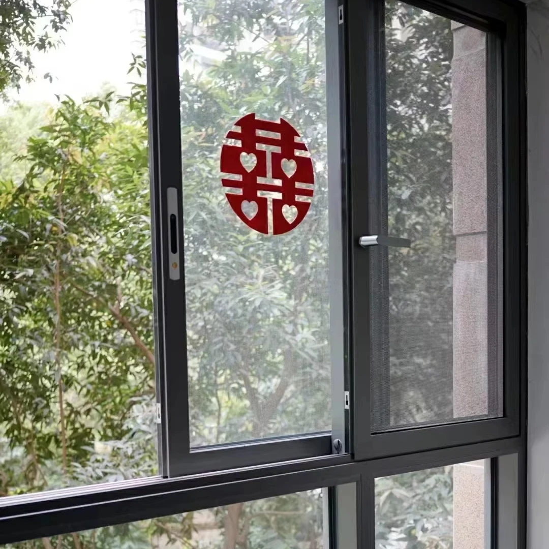 Умное раздвижное окно с тройным треком самые популярные товары на заказ для дома двойное стекло французское